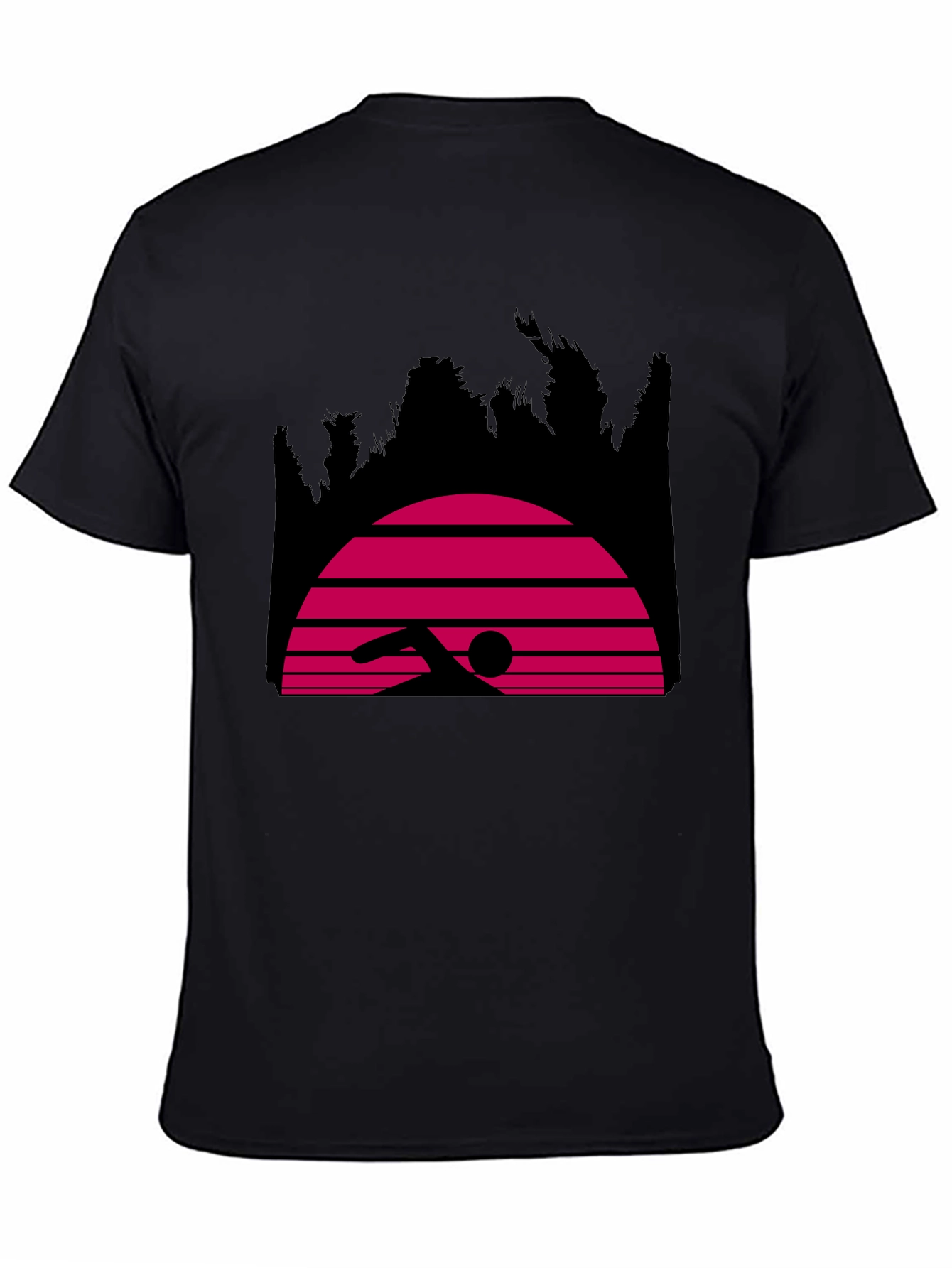 Retro Swimmer Graphic Tee