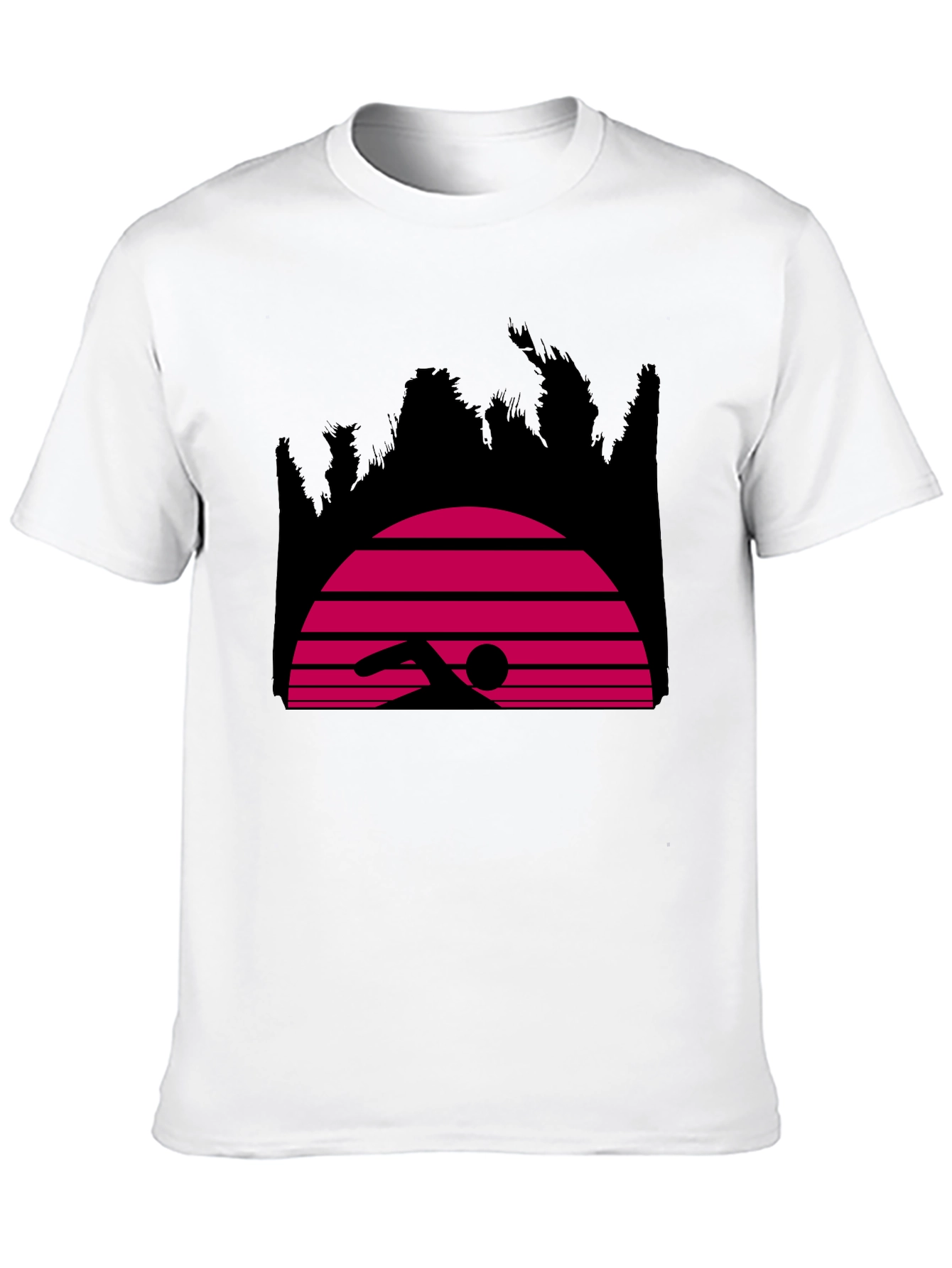Retro Swimmer Graphic Tee