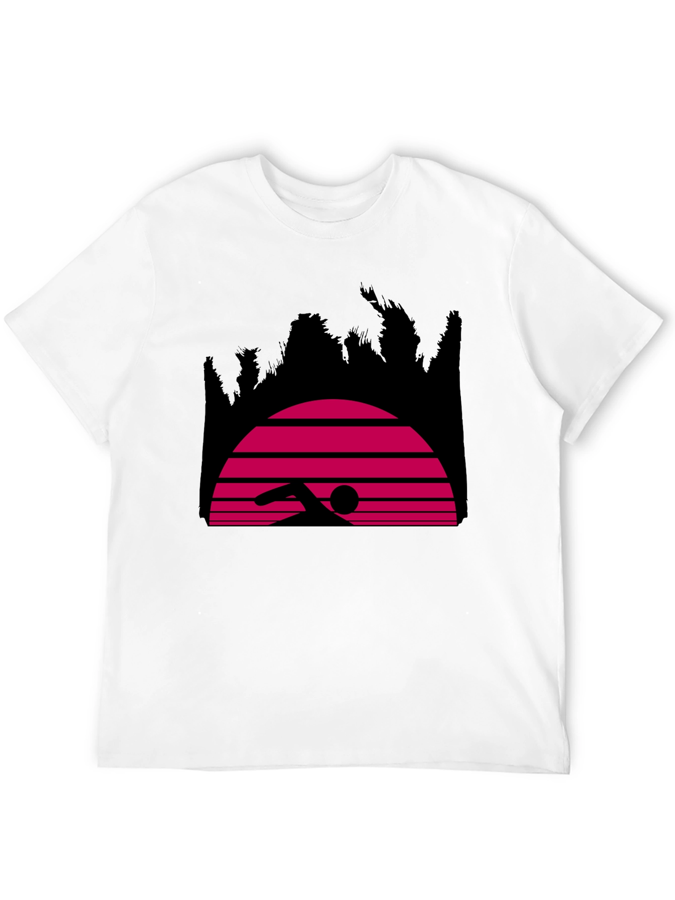 Retro Swimmer Graphic Tee