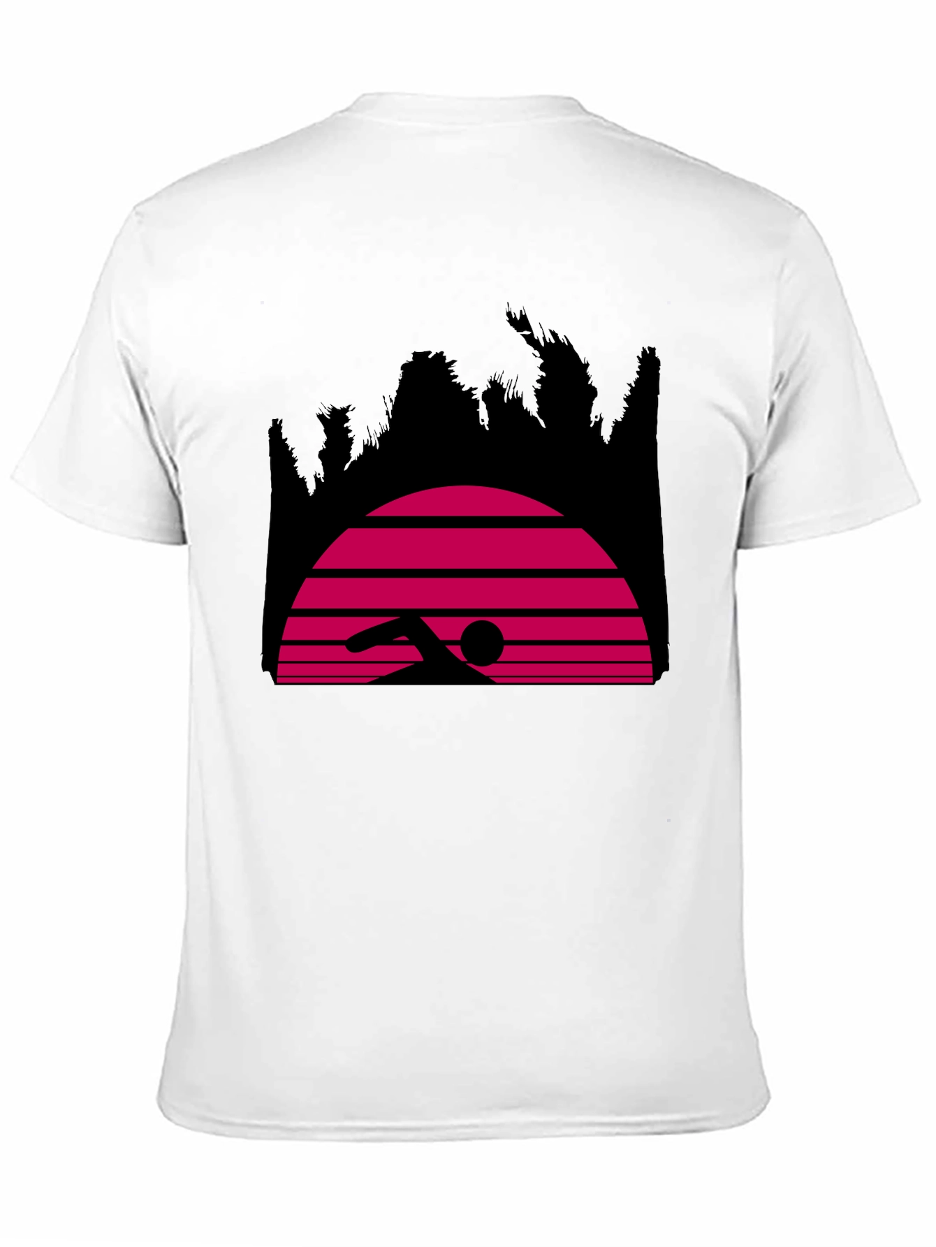 Retro Swimmer Graphic Tee