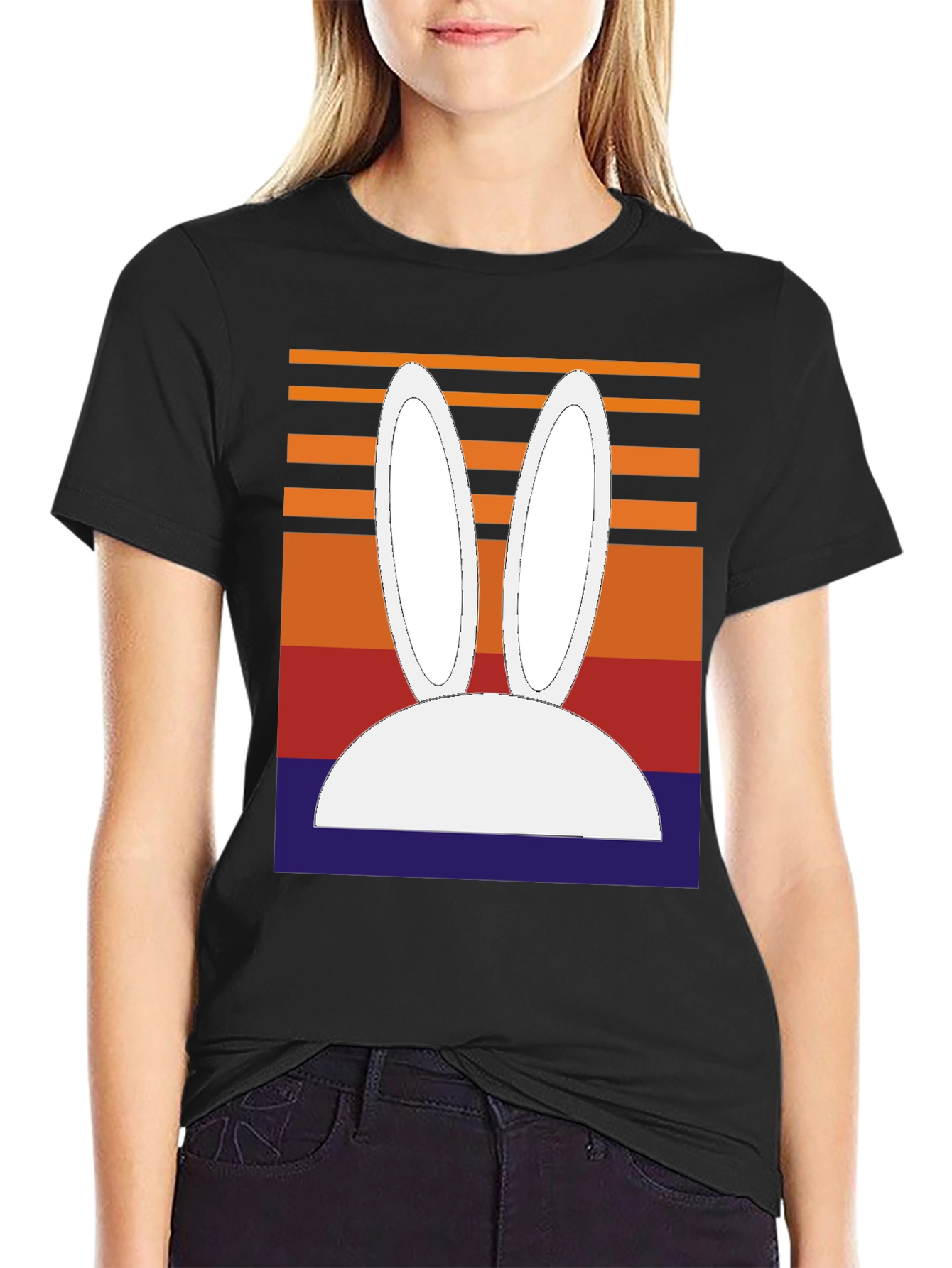 Retro Easter Bunny Tee