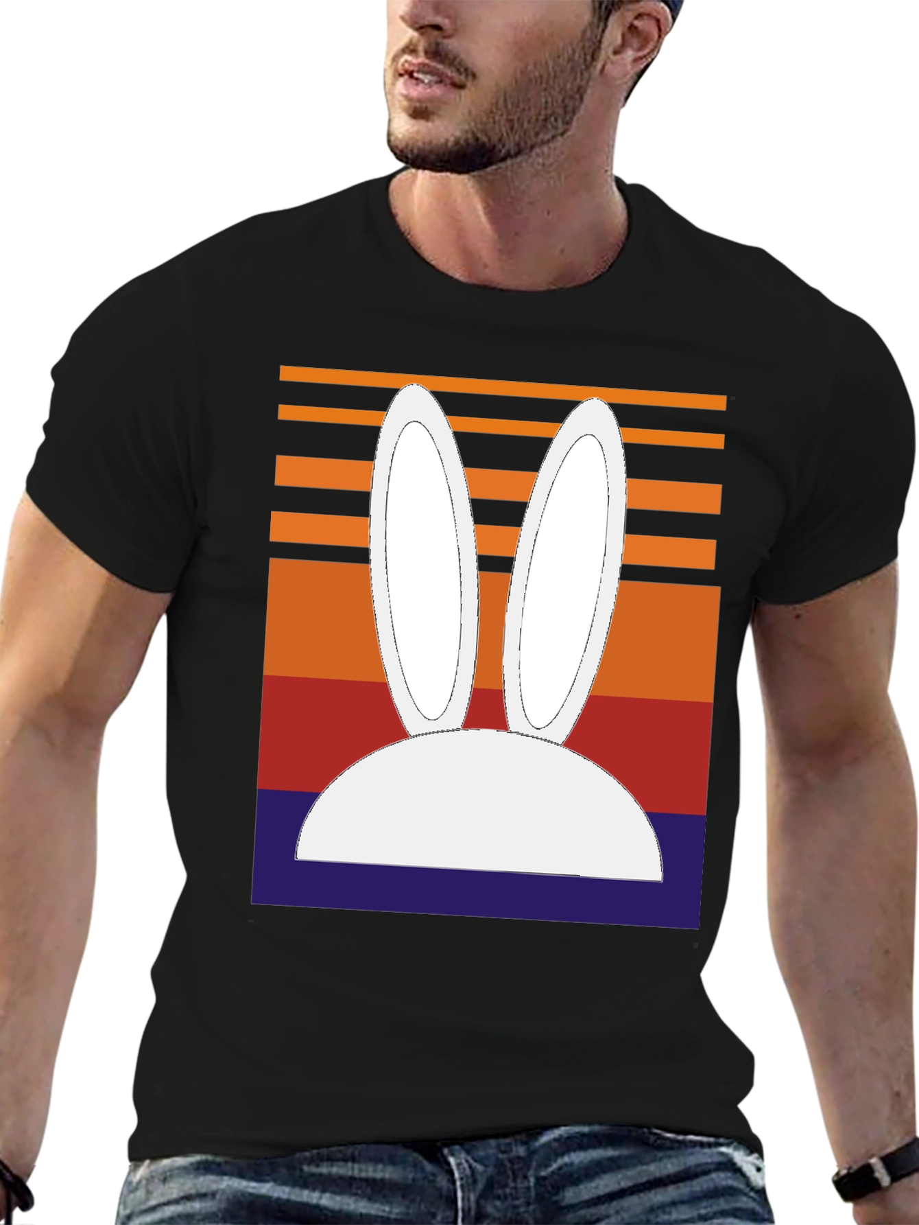 Retro Easter Bunny Tee