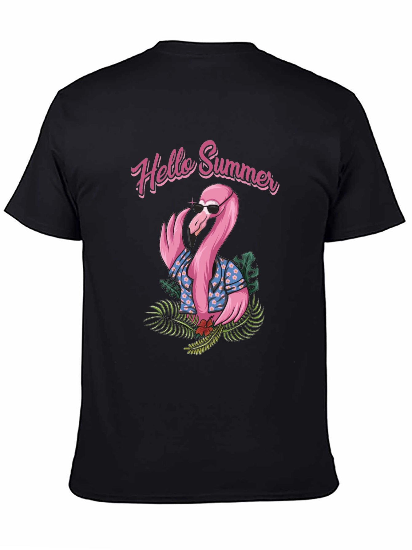 Cool Flamingo Summer Graphic Tee