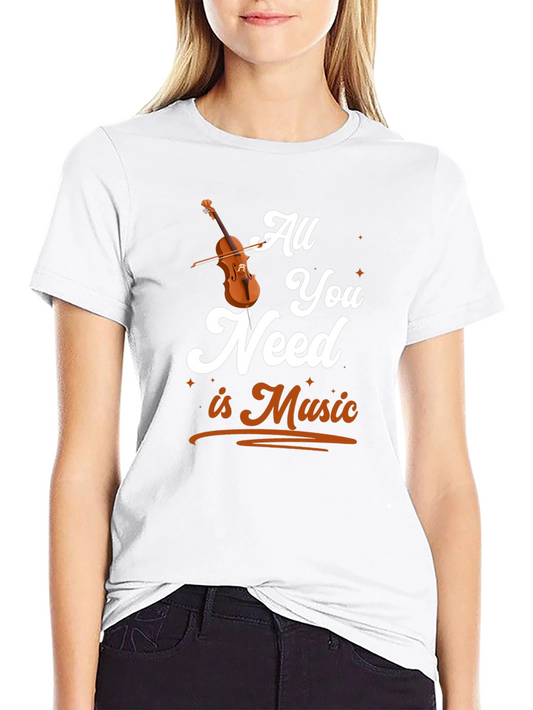 Music Lover T-Shirt: All You Need is Music