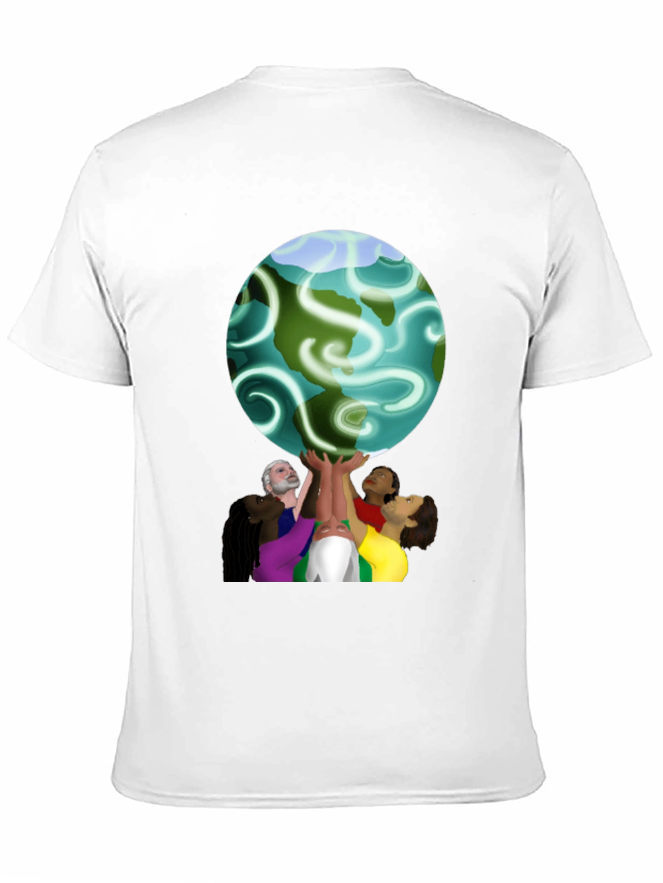 Unity Globe Graphic Tee - Black