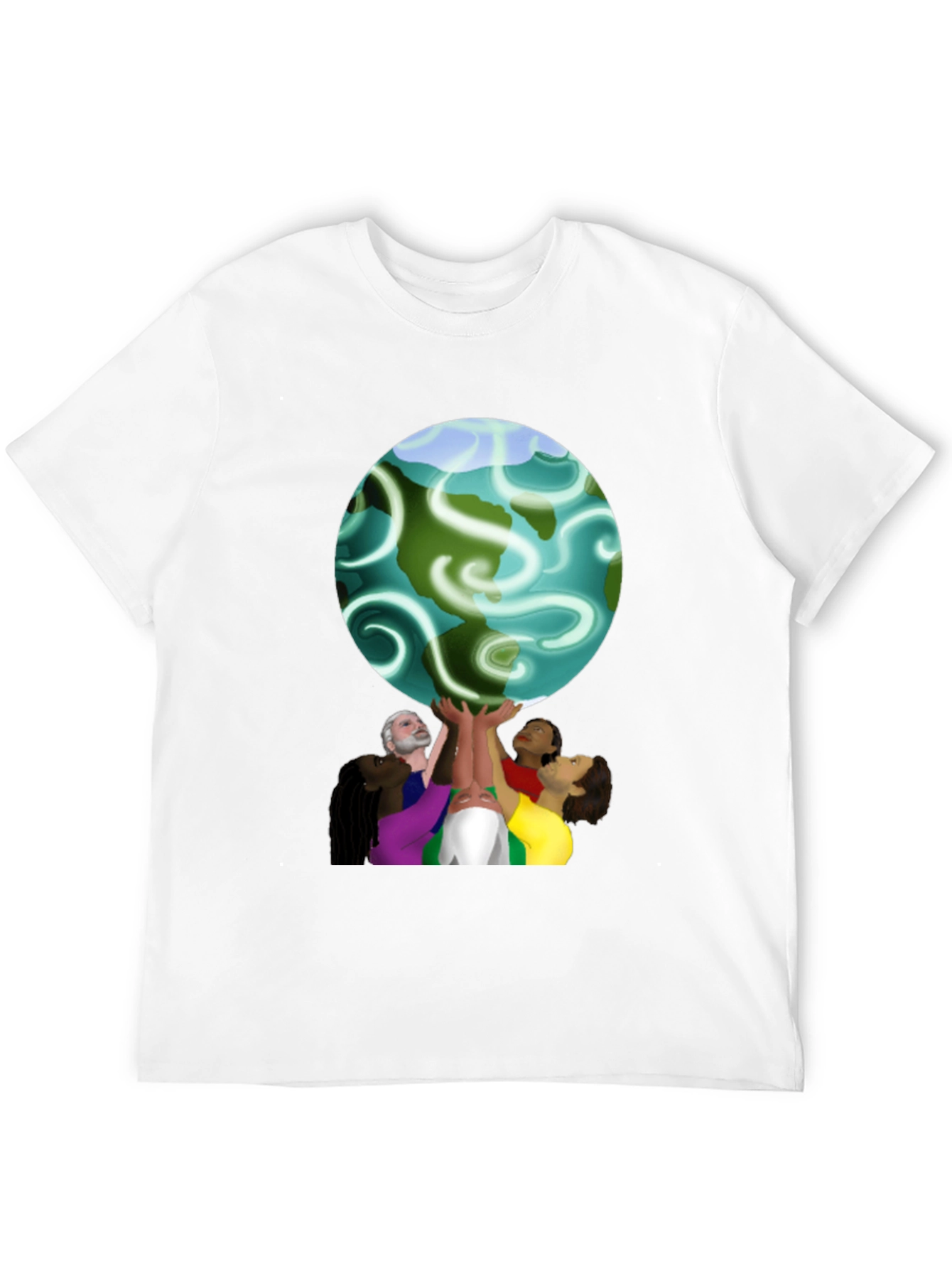 Unity Globe Graphic Tee - Black
