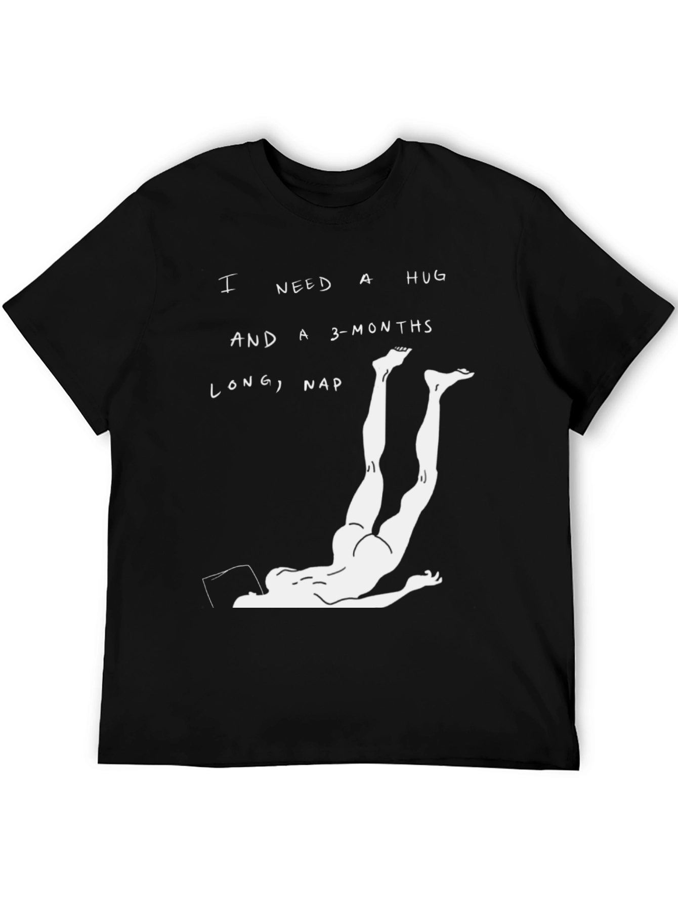I Need a Hug & Long Nap Graphic Tee
