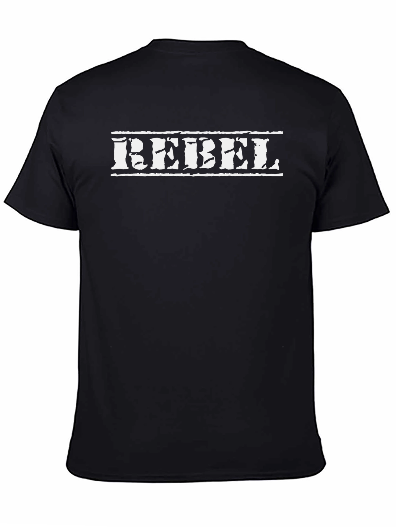 Rebel Graphic Print T-Shirt - Casual Streetwear