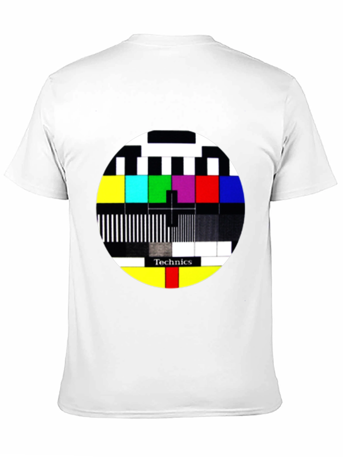Technics Test Pattern Graphic Tee - Black