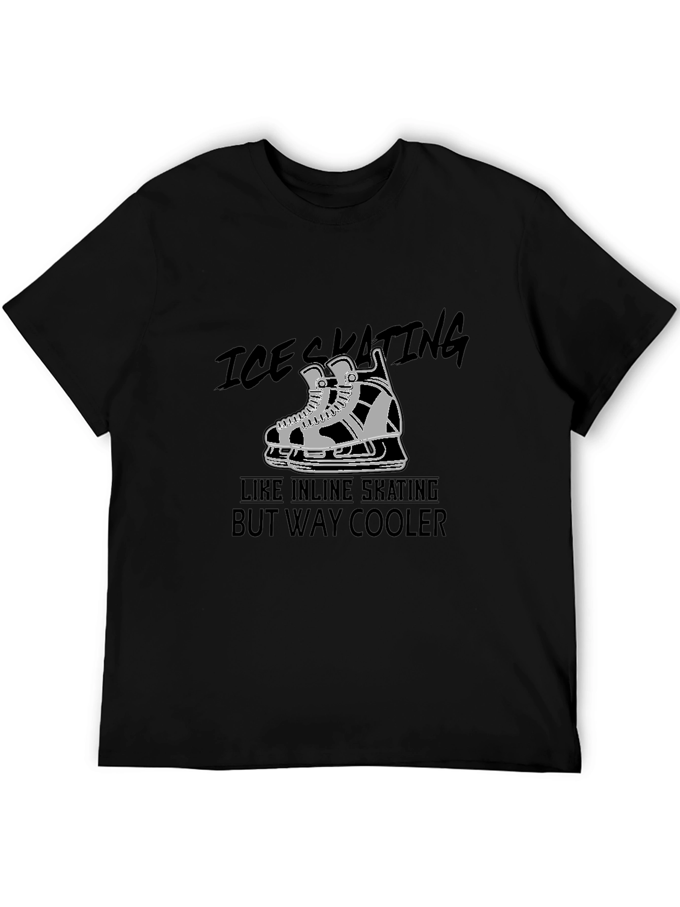 Ice Skating T-Shirt: Cooler Than Inline Skating