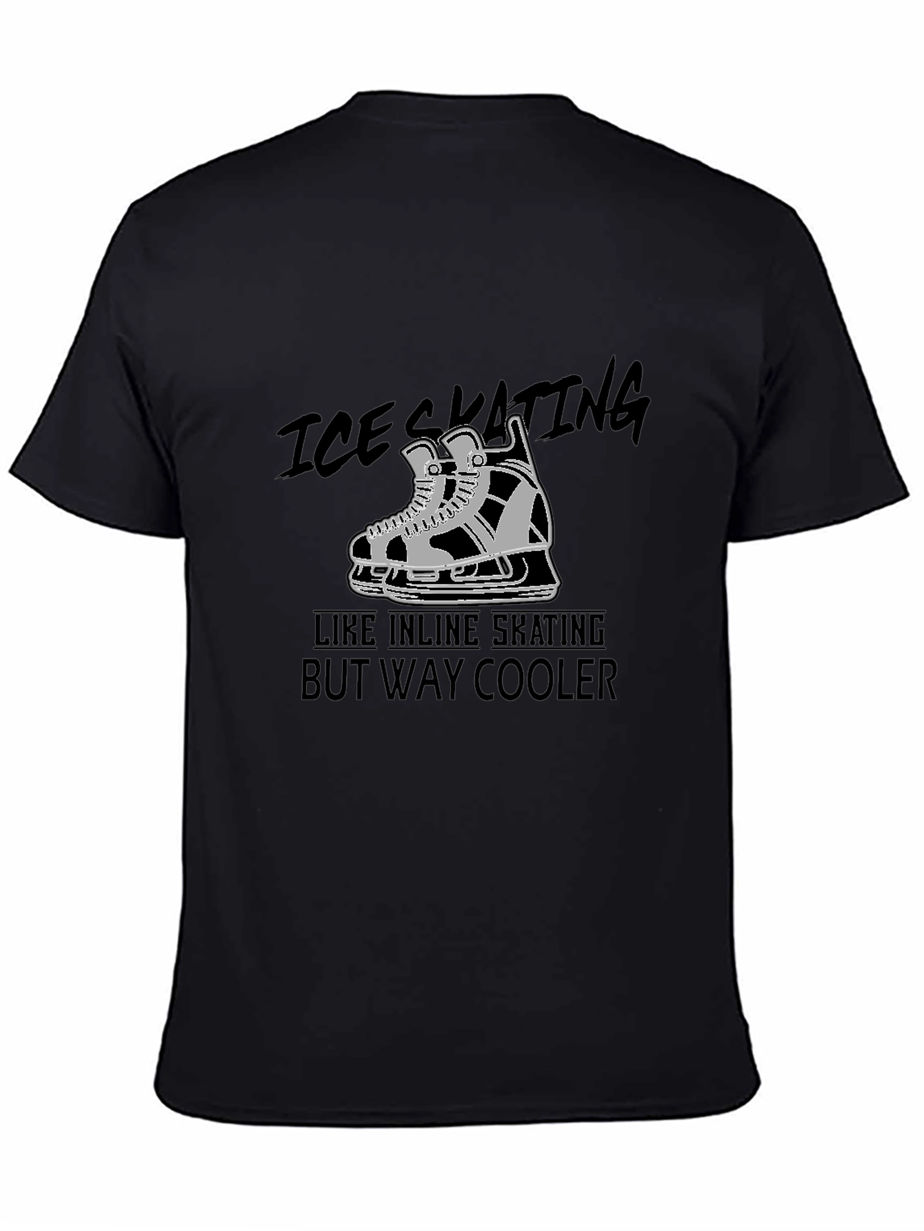 Ice Skating T-Shirt: Cooler Than Inline Skating