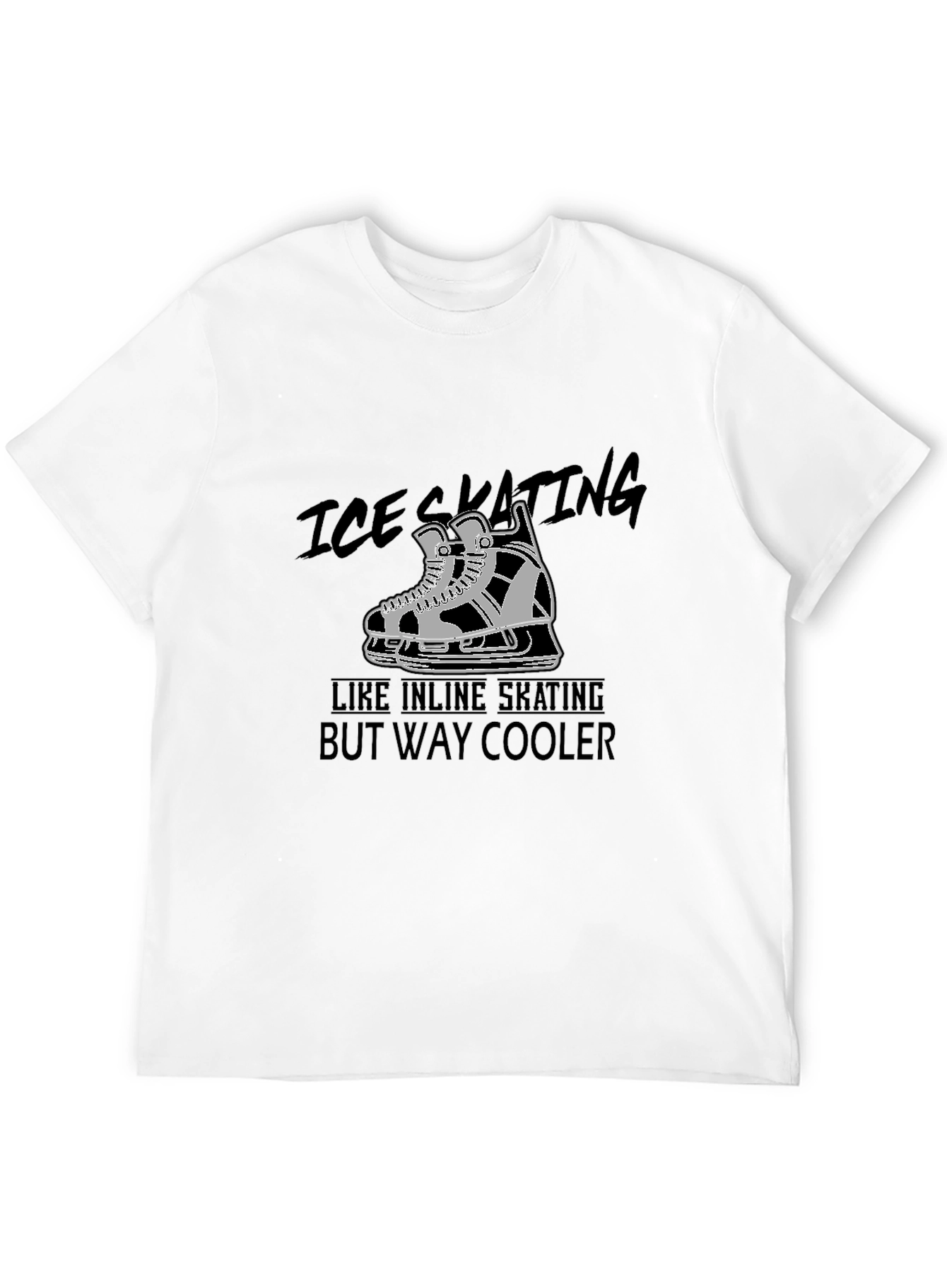 Ice Skating T-Shirt: Cooler Than Inline Skating
