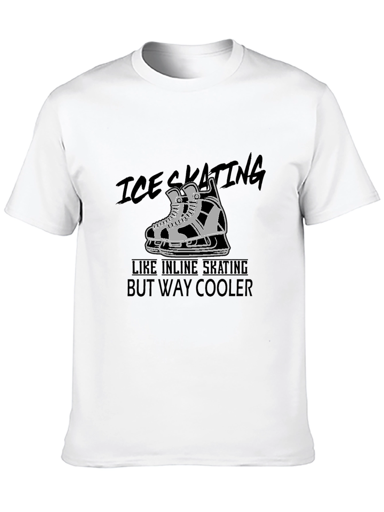 Ice Skating T-Shirt: Cooler Than Inline Skating