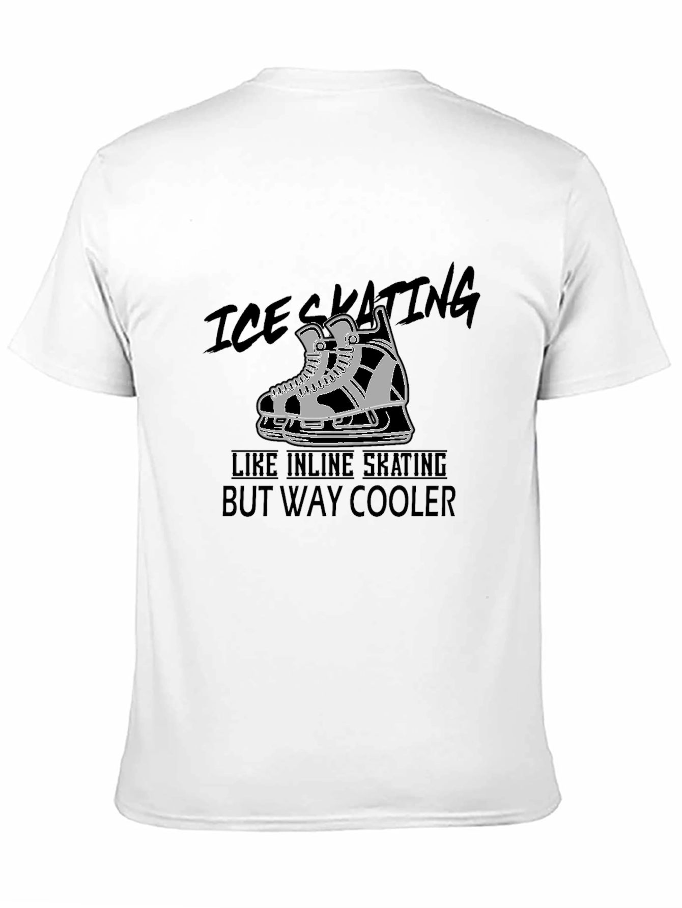 Ice Skating T-Shirt: Cooler Than Inline Skating