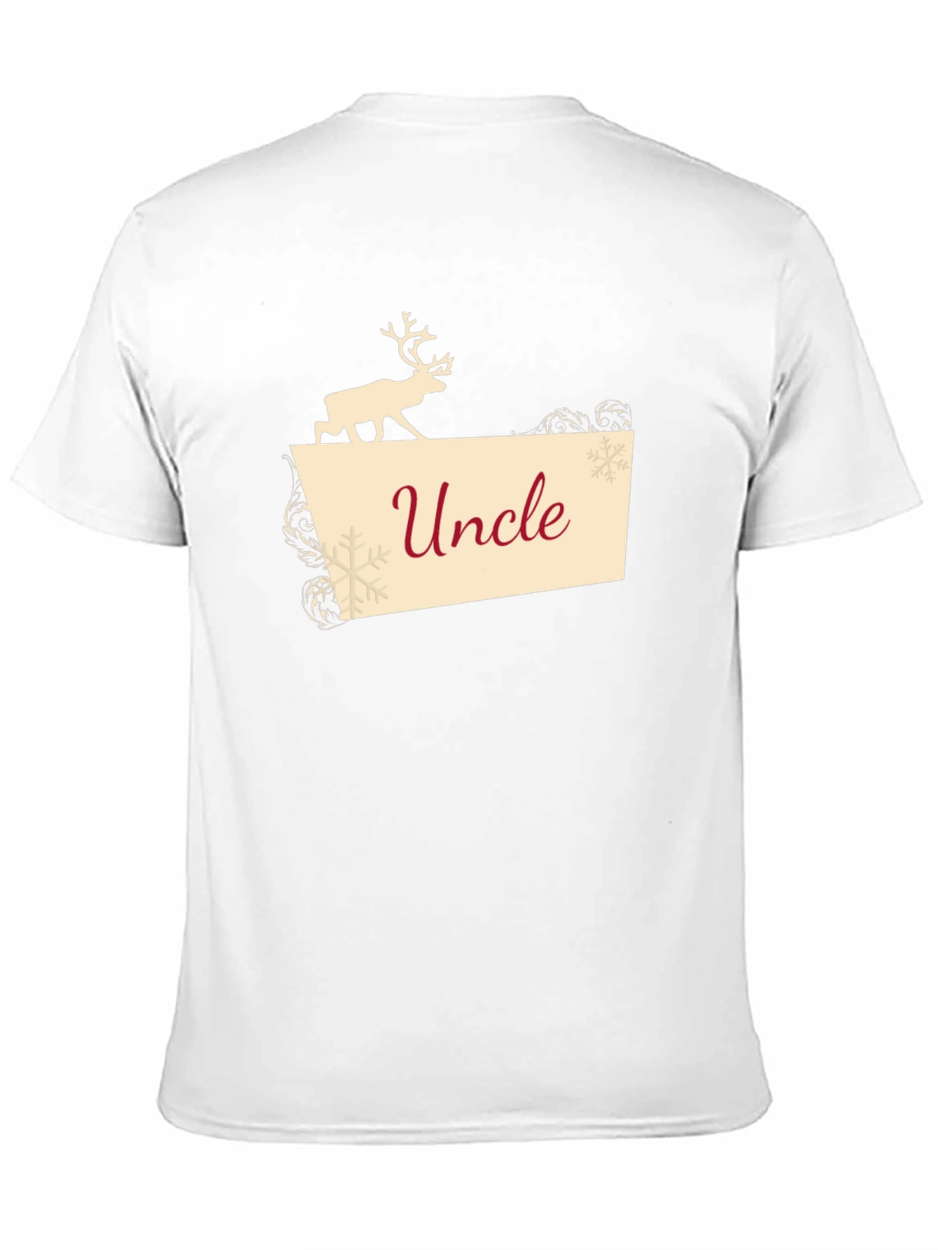 Reindeer Uncle Graphic Tee - Holiday Fun!