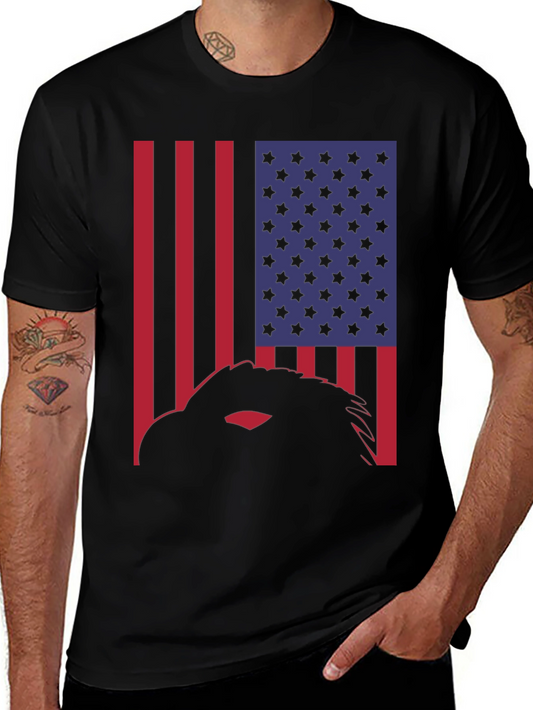 American Eagle Flag Graphic T-Shirt