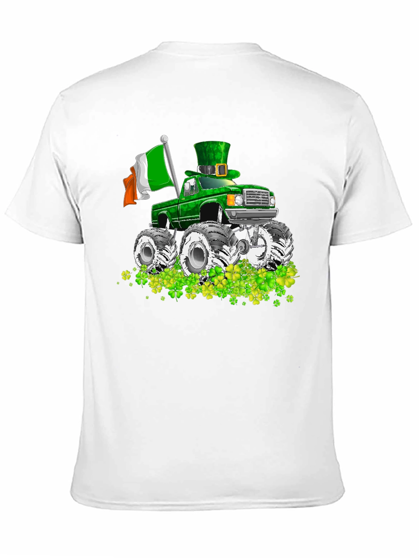 St. Patricks Day Monster Truck Graphic Tee