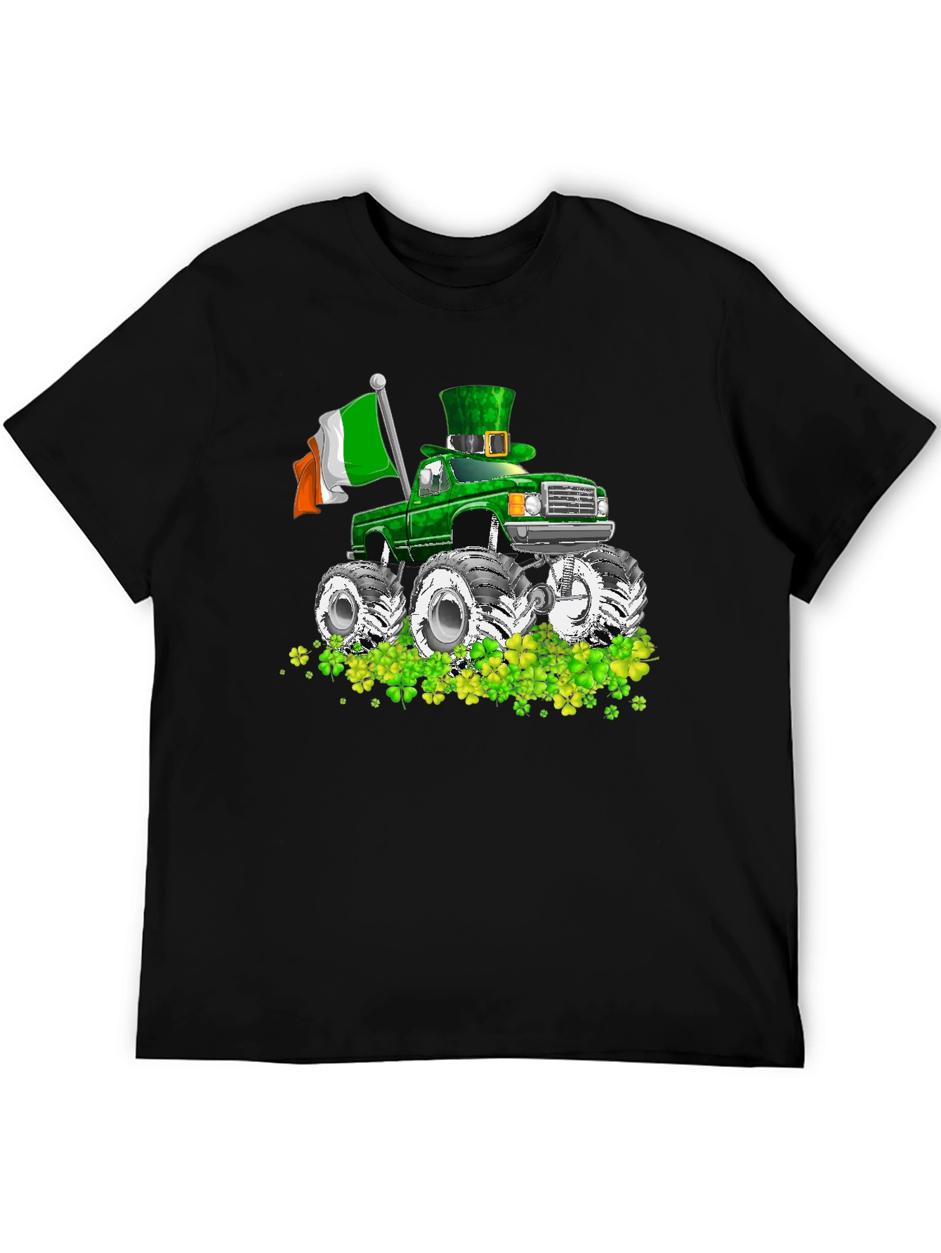 St. Patricks Day Monster Truck Graphic Tee