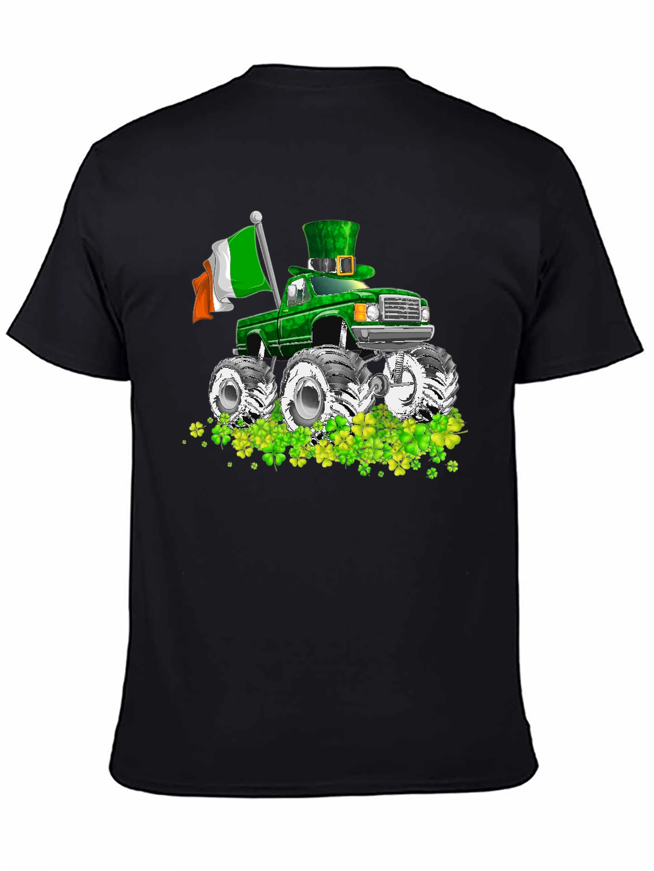 St. Patricks Day Monster Truck Graphic Tee