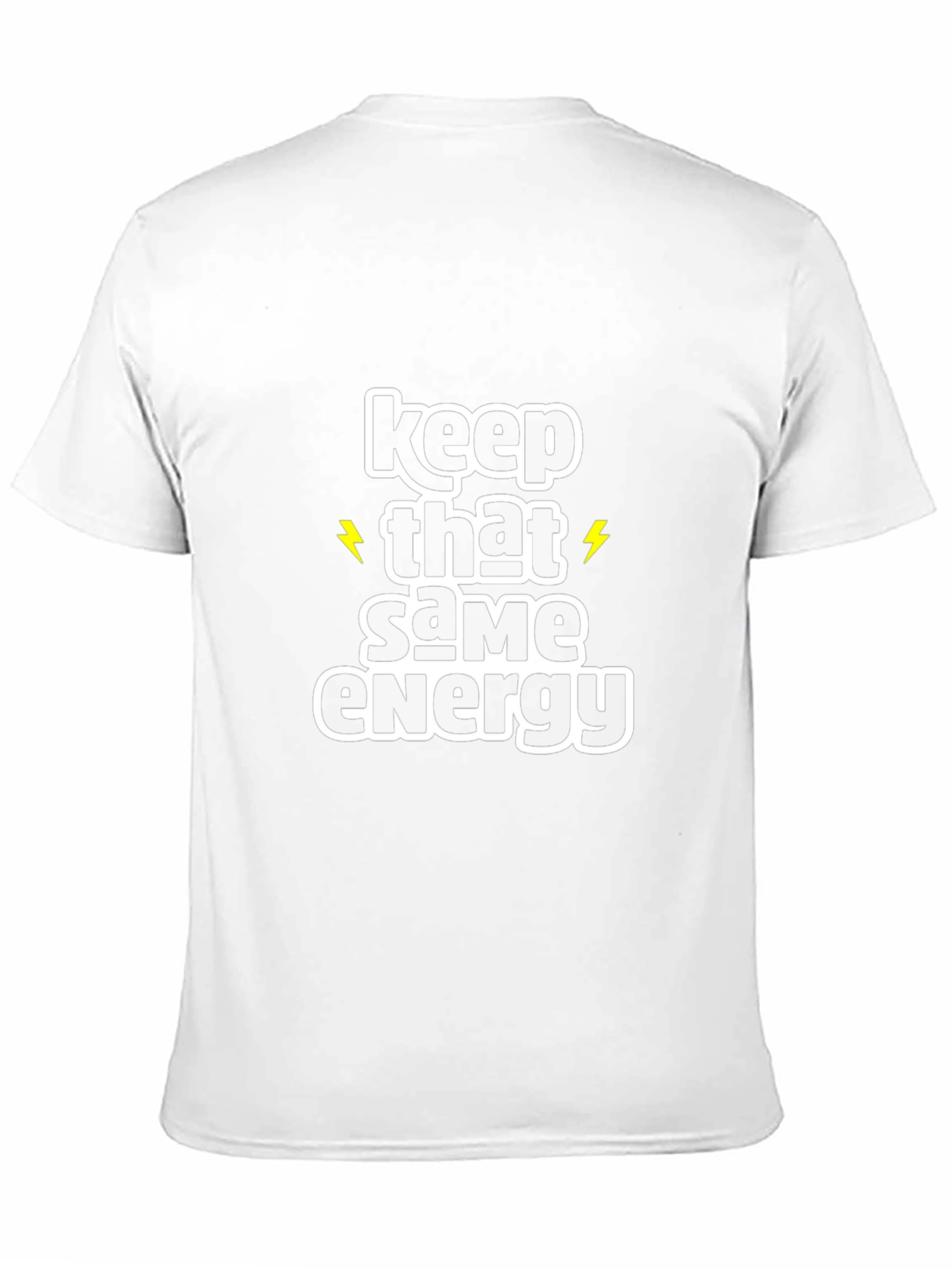 Keep That Same Energy Black Graphic Tee