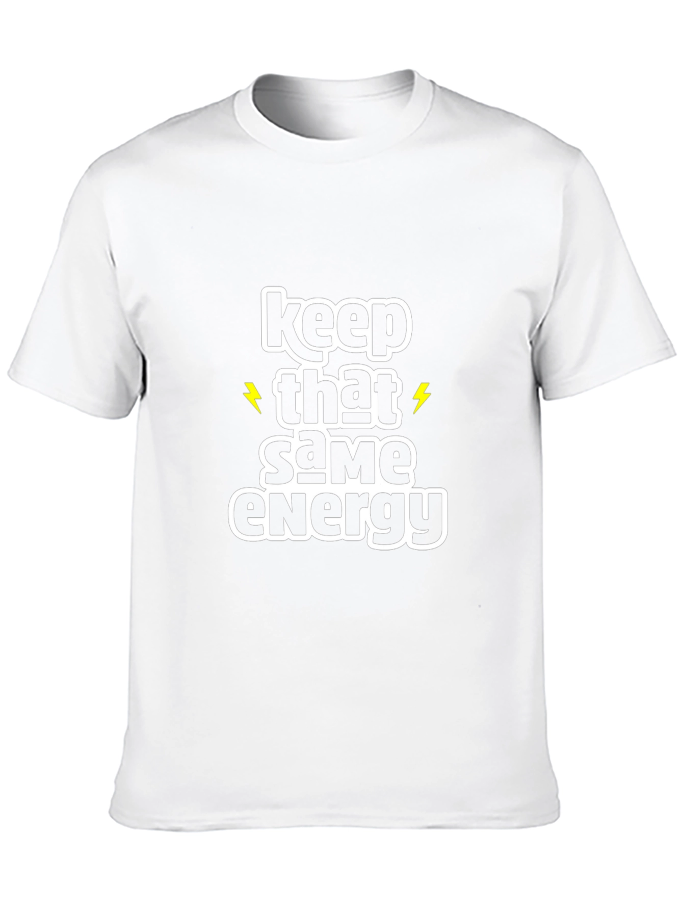 Keep That Same Energy Black Graphic Tee