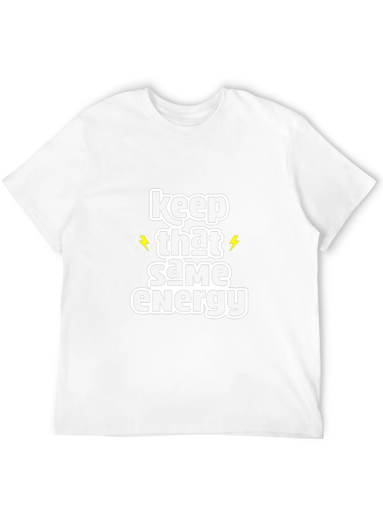 Keep That Same Energy Black Graphic Tee