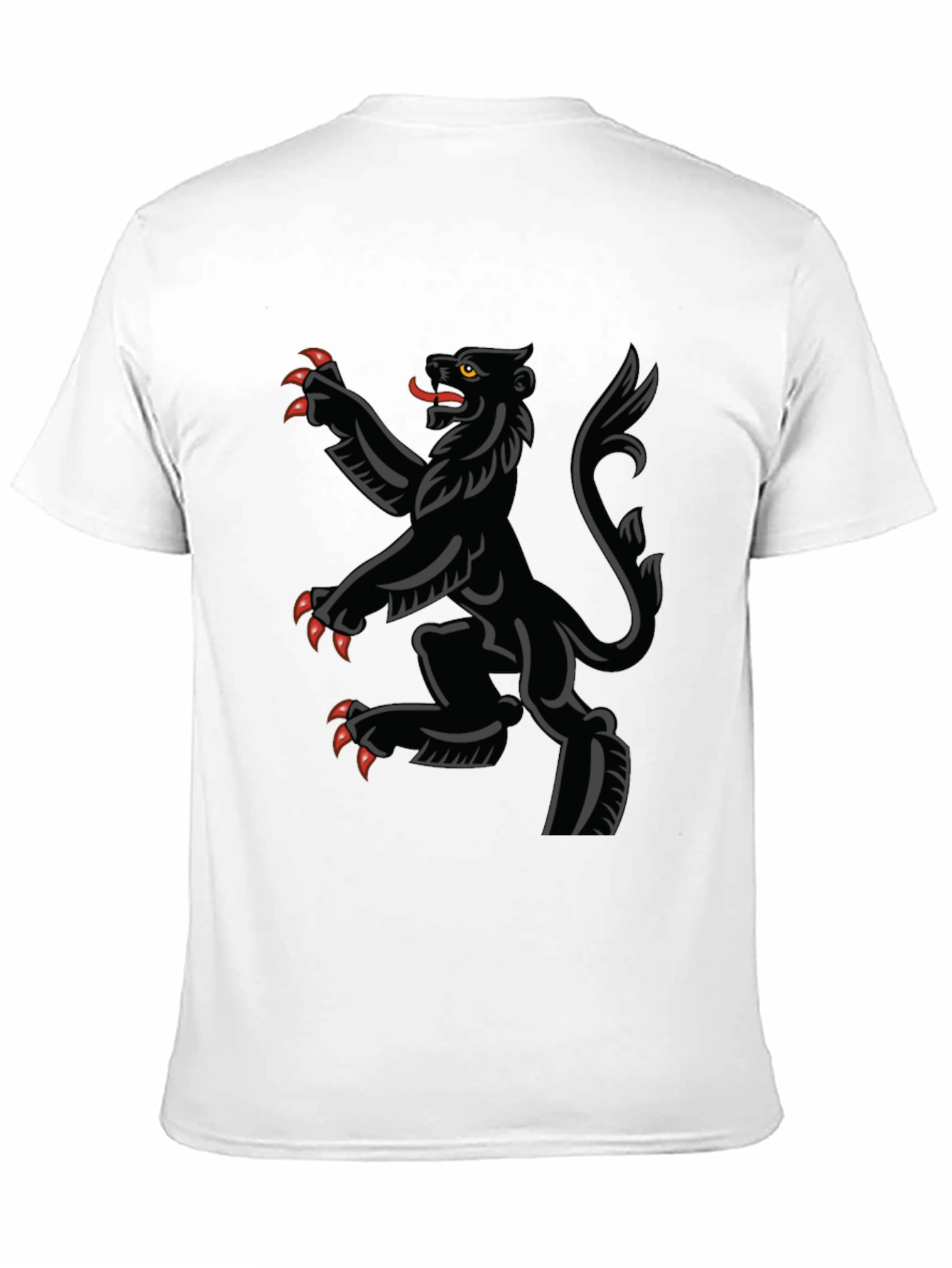 Black Rampant Lion T-Shirt