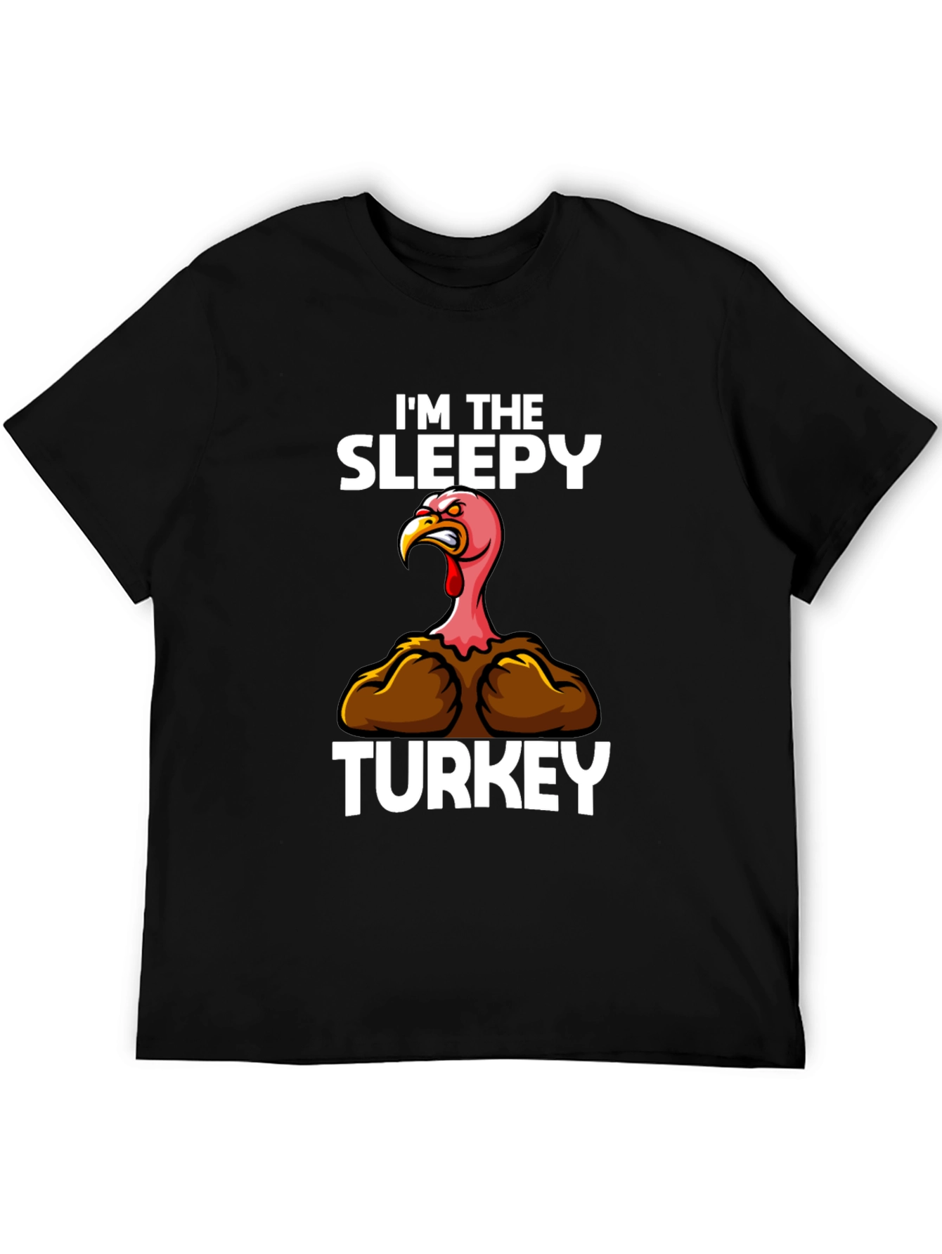 Im The Sleepy Turkey Funny Thanksgiving T-Shirt