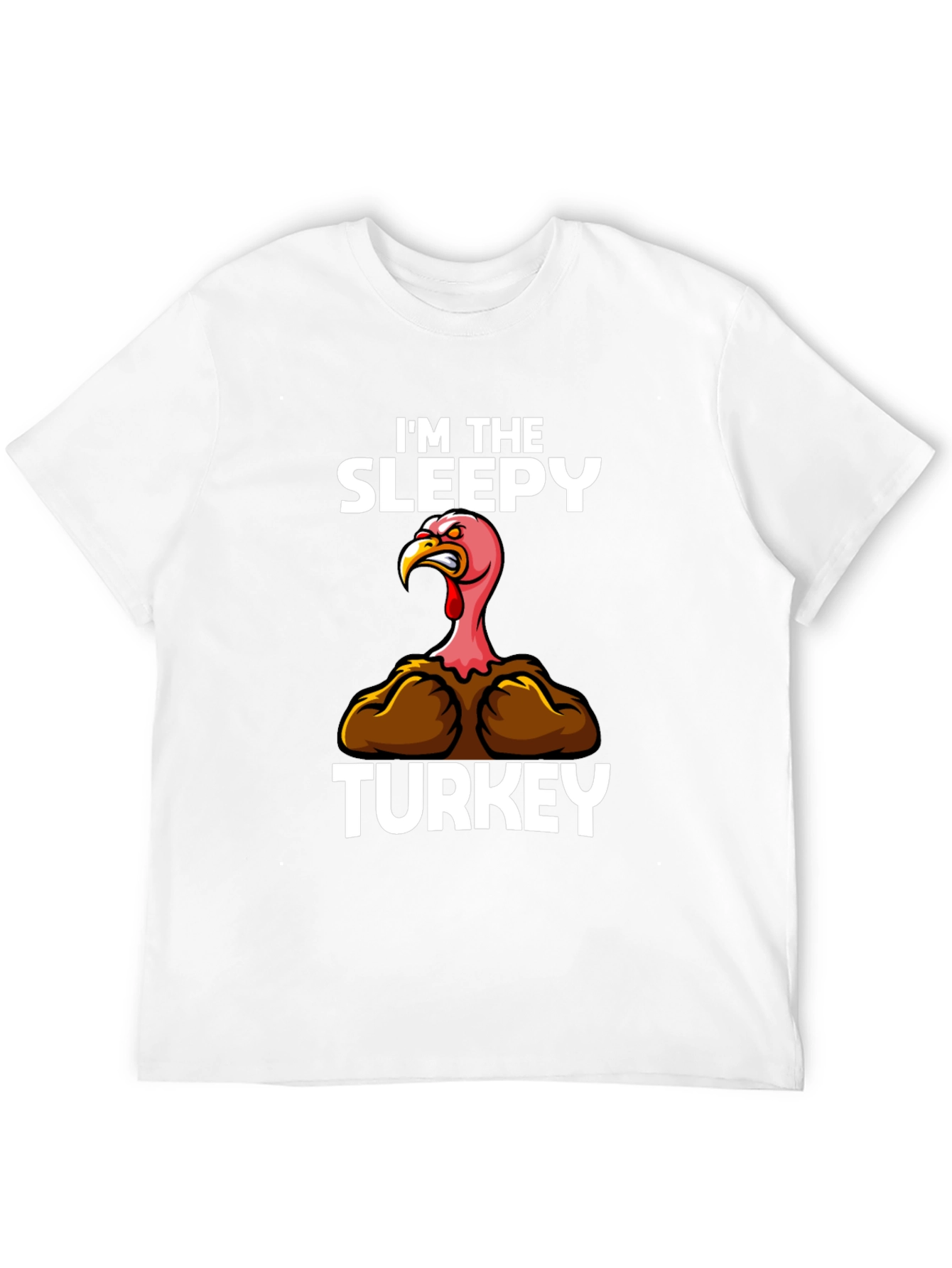 Im The Sleepy Turkey Funny Thanksgiving T-Shirt