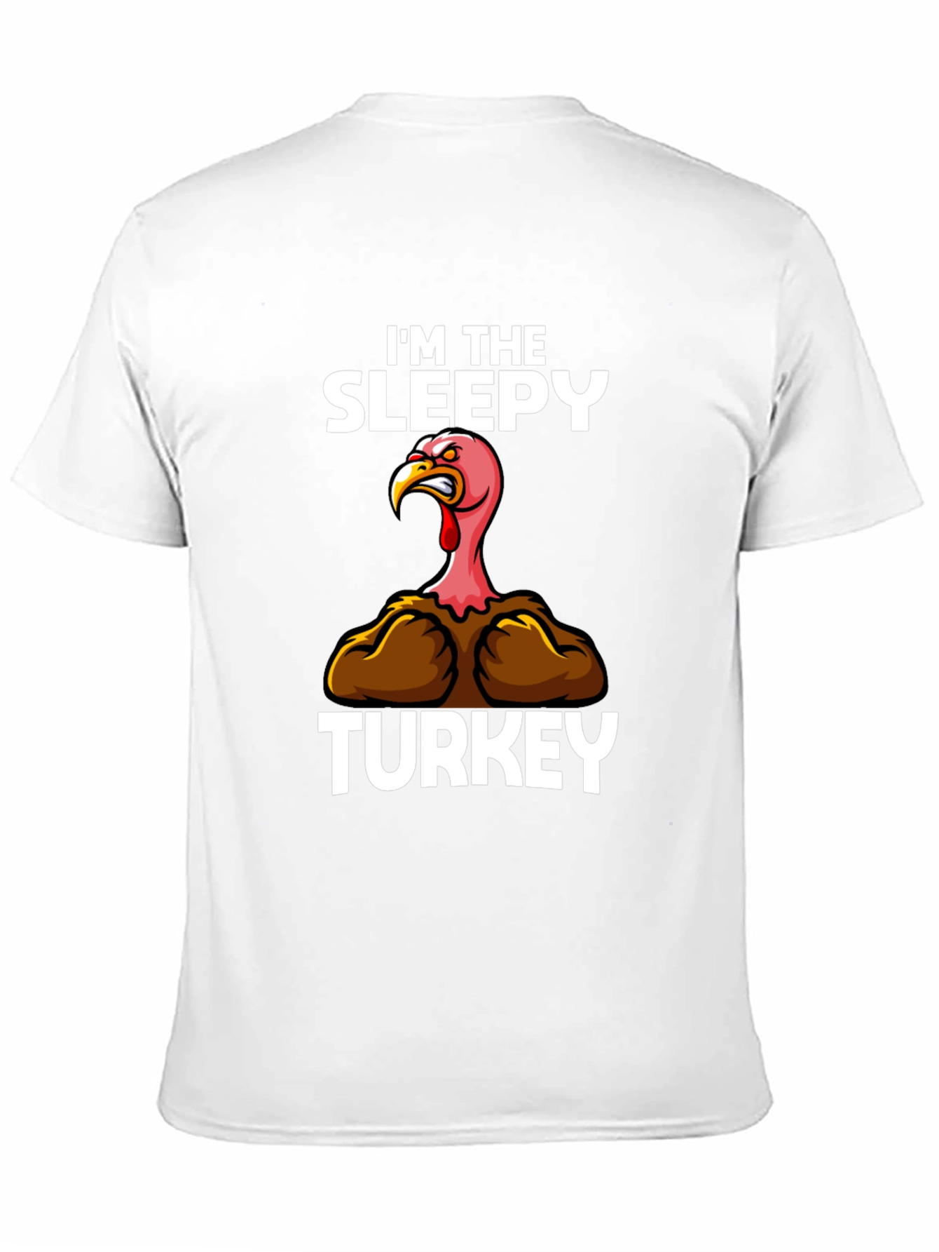 Im The Sleepy Turkey Funny Thanksgiving T-Shirt