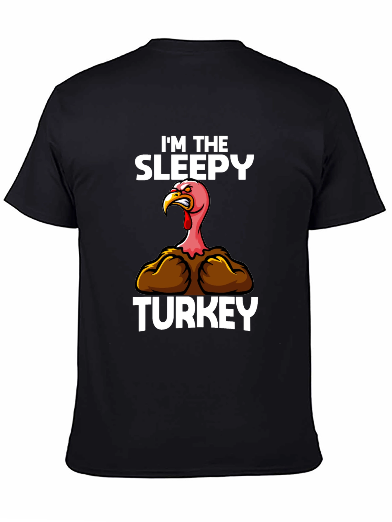 Im The Sleepy Turkey Funny Thanksgiving T-Shirt