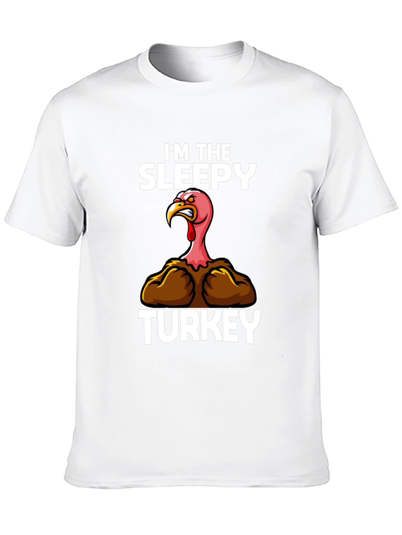 Im The Sleepy Turkey Funny Thanksgiving T-Shirt