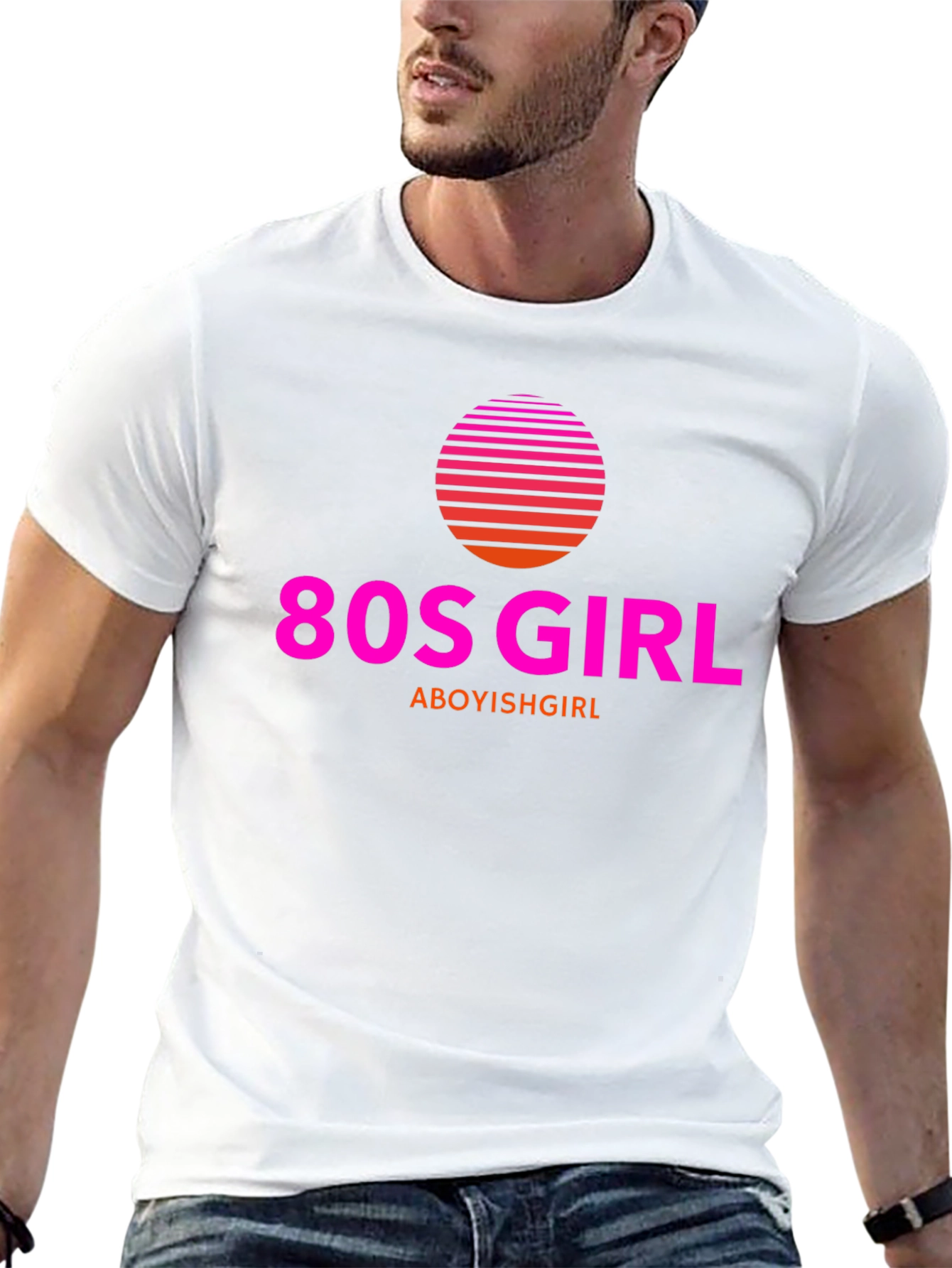 80s Girl Retro Graphic Tee