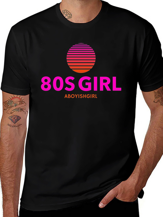 80s Girl Retro Graphic Tee