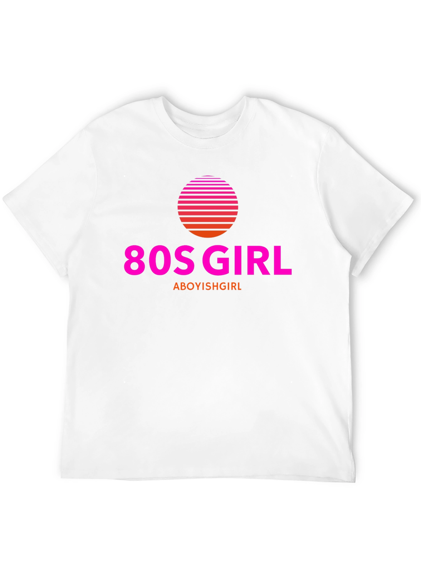 80s Girl Retro Graphic Tee