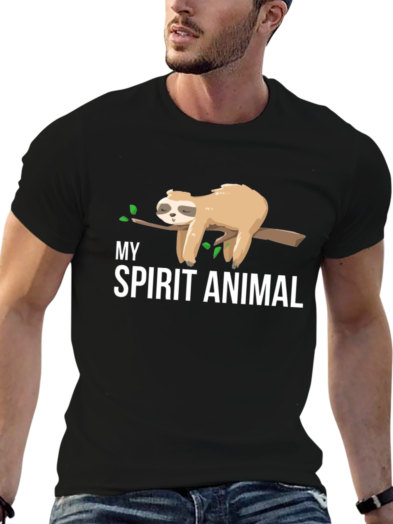 My Spirit Animal Sloth Graphic Tee