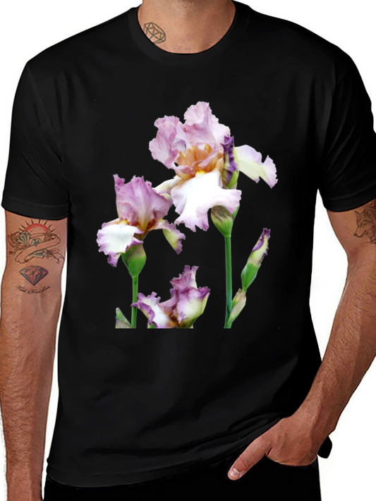 Floral Iris Graphic T-Shirt