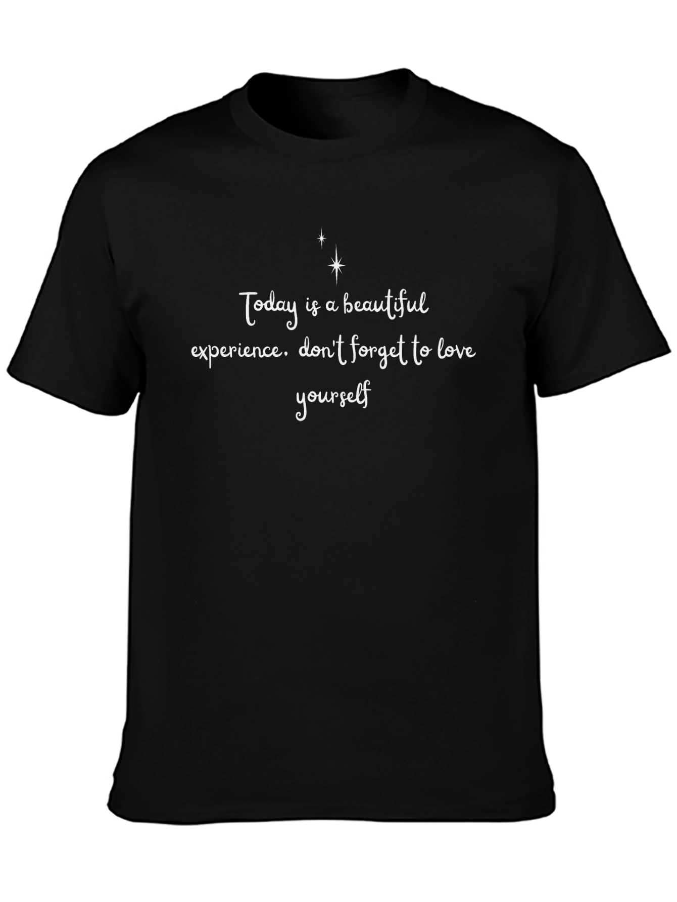 Inspirational Love Yourself Graphic Tee