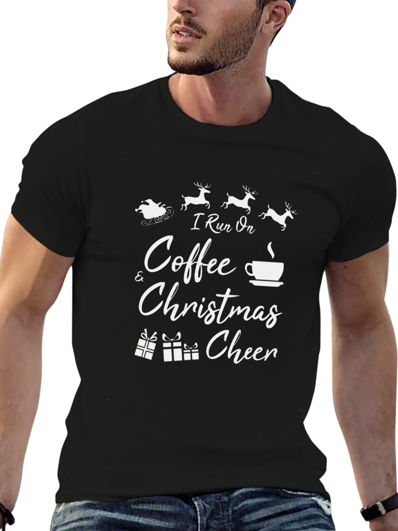 Christmas Coffee Cheer Graphic Tee