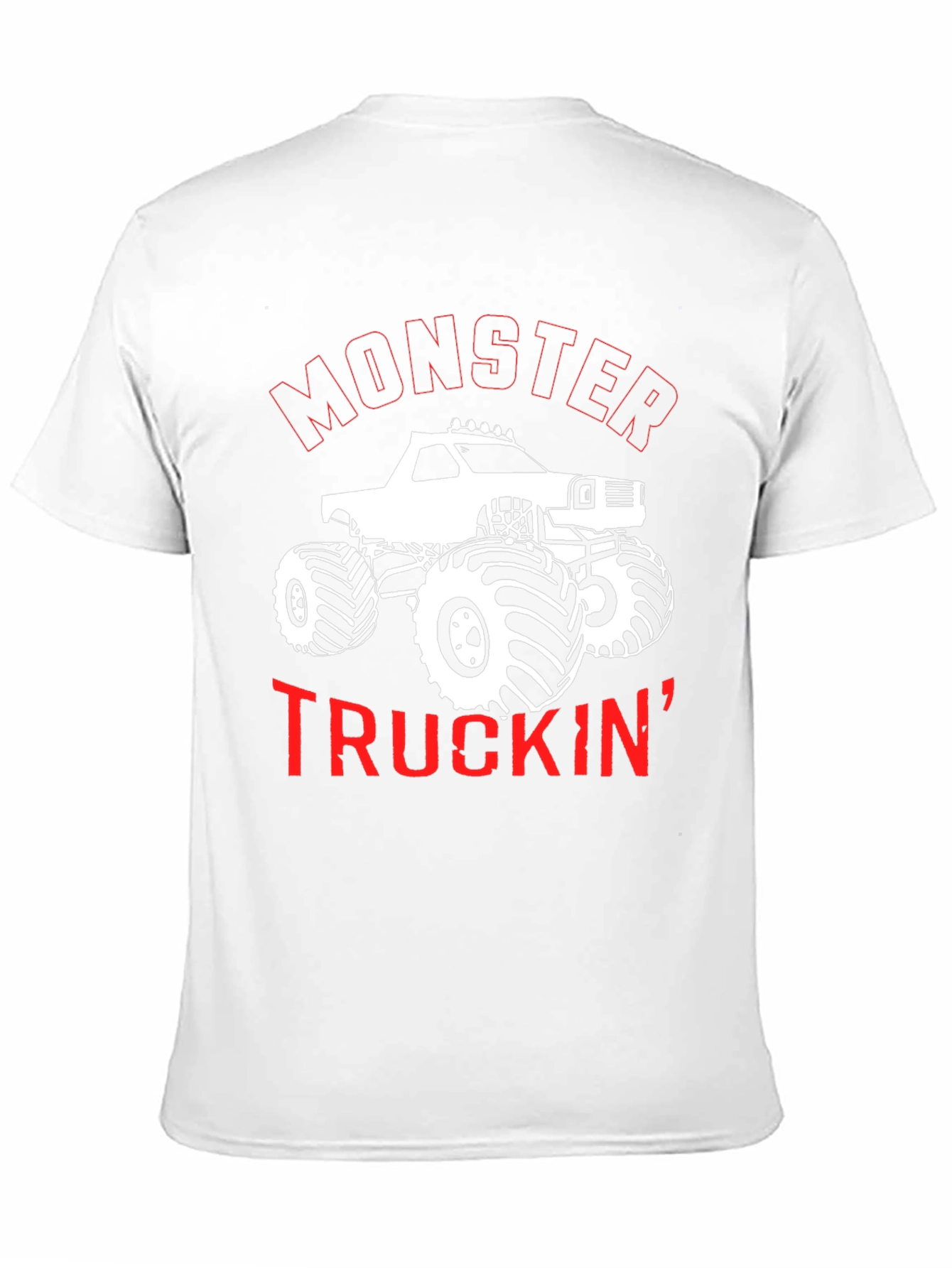 Monster Truck Graphic Tee - Black