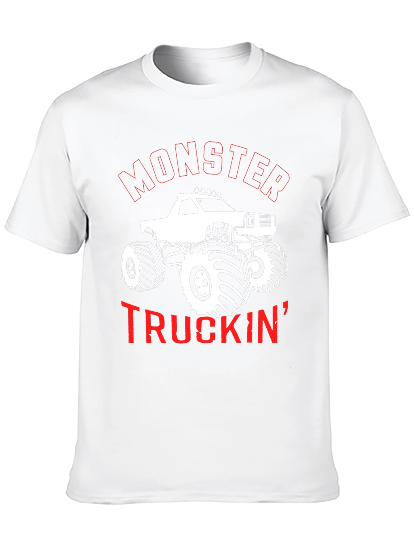 Monster Truck Graphic Tee - Black