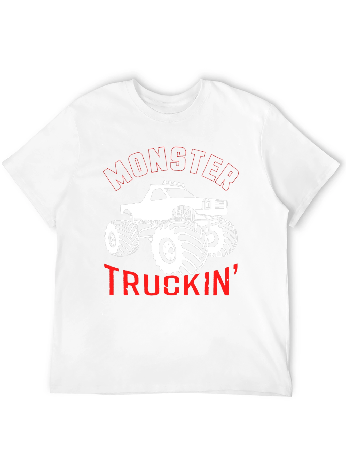 Monster Truck Graphic Tee - Black