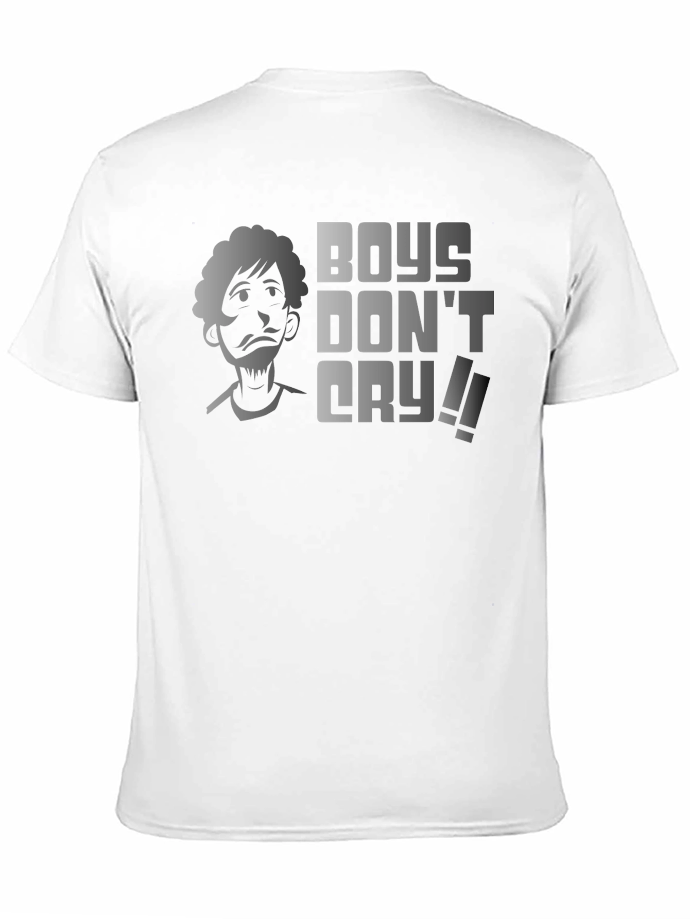 Boys Dont Cry Graphic Tee - Funny Shaggy T-Shirt