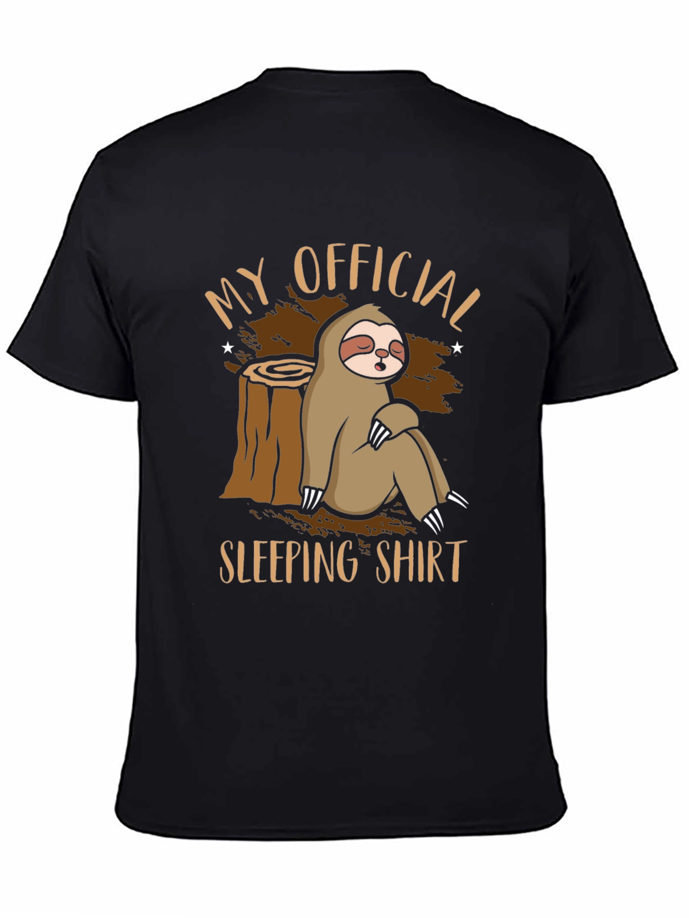 Sloth Sleeping Shirt Graphic Tee