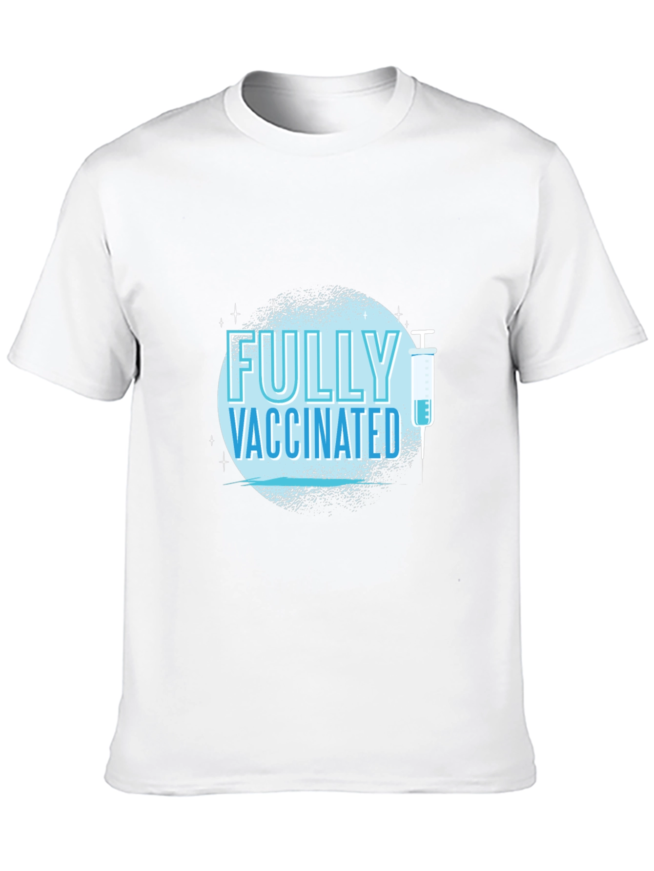 Fully Vaccinated Graphic Tee - Black