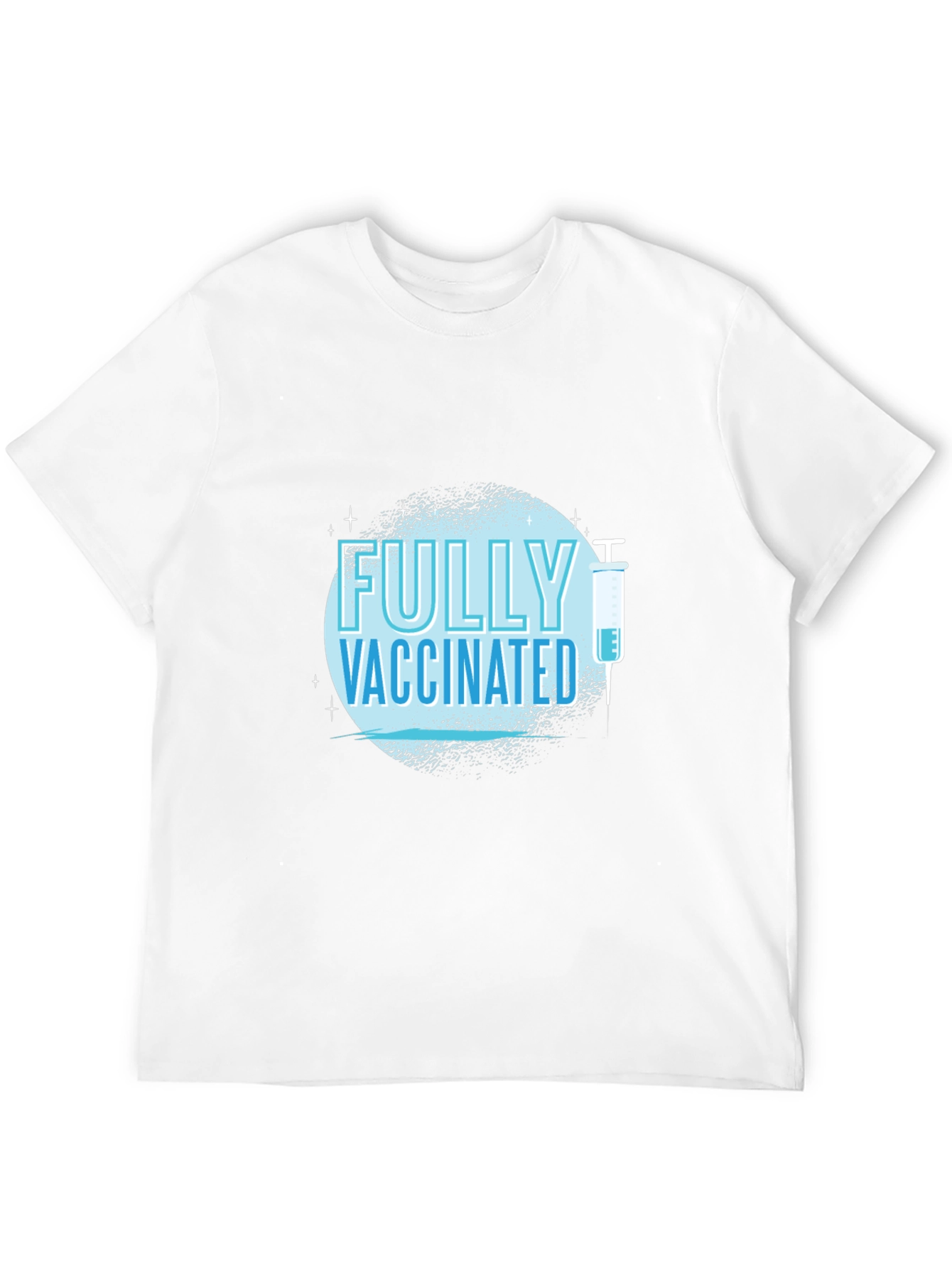 Fully Vaccinated Graphic Tee - Black