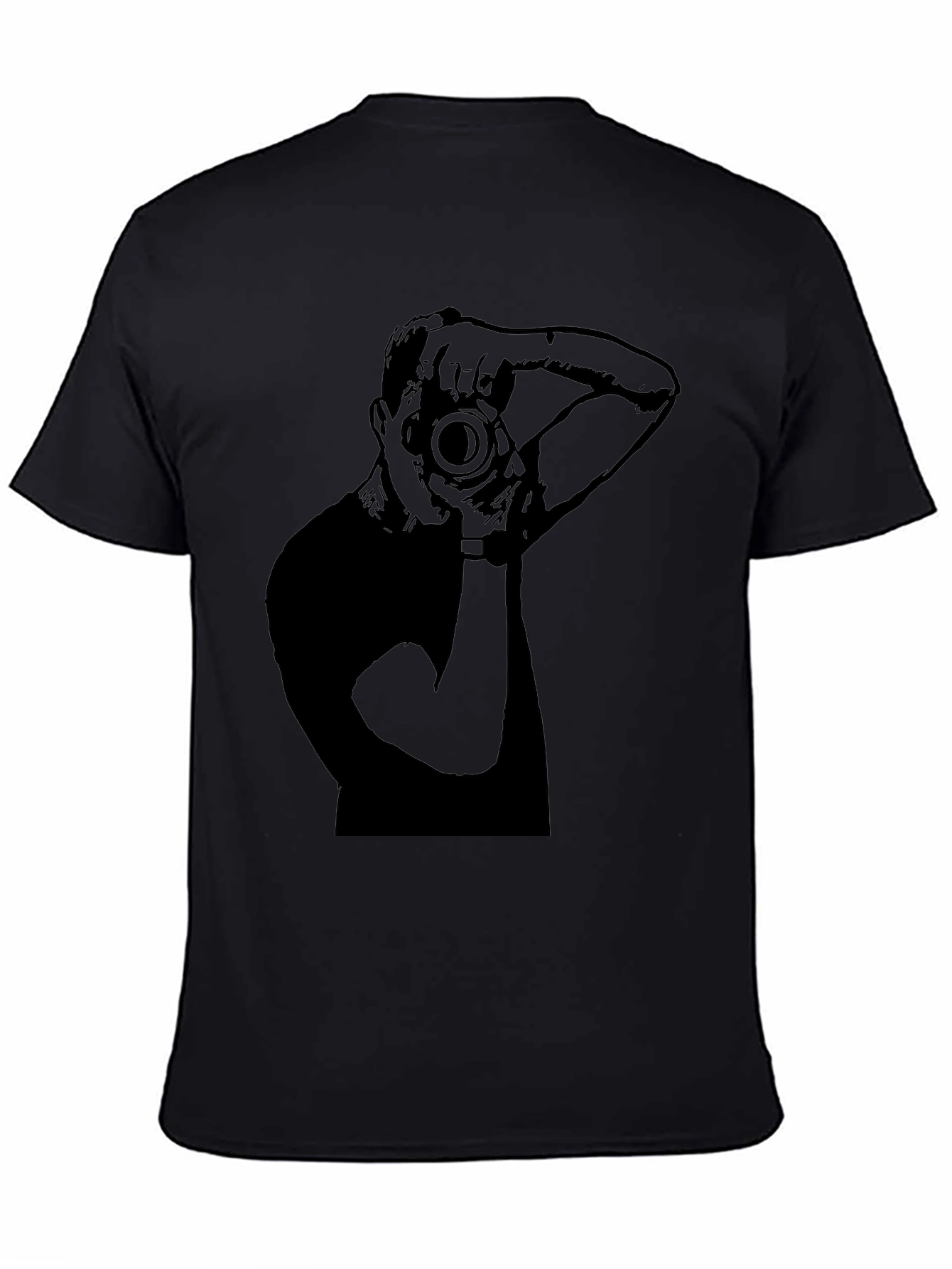Photographer Graphic Black T-Shirt