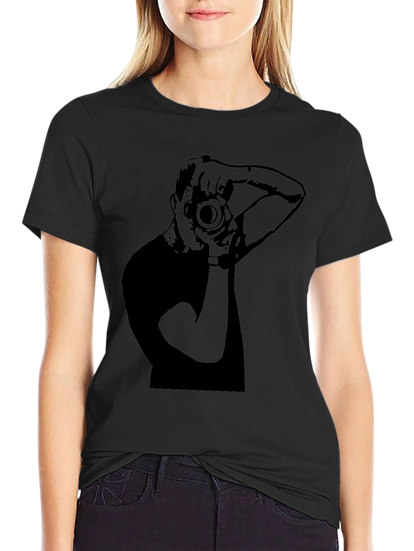 Photographer Graphic Black T-Shirt