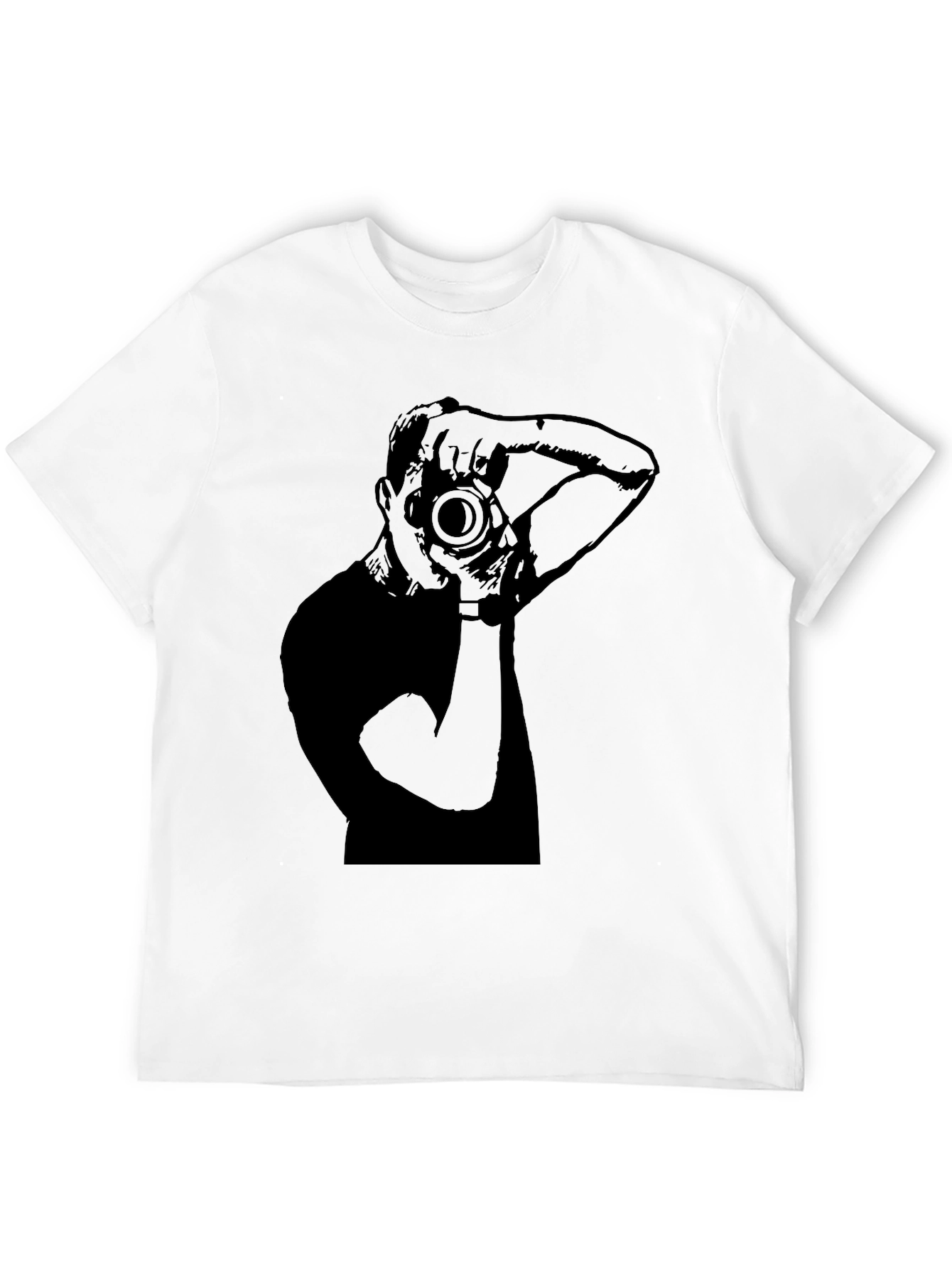 Photographer Graphic Black T-Shirt