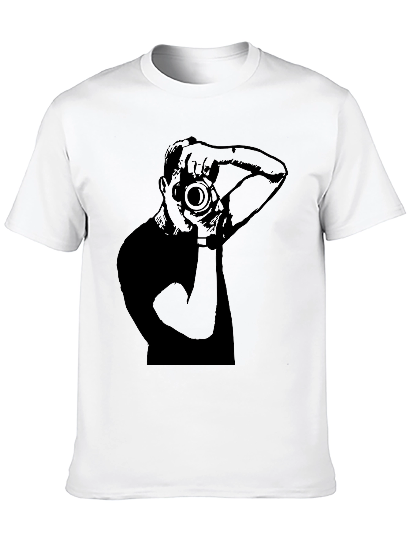Photographer Graphic Black T-Shirt